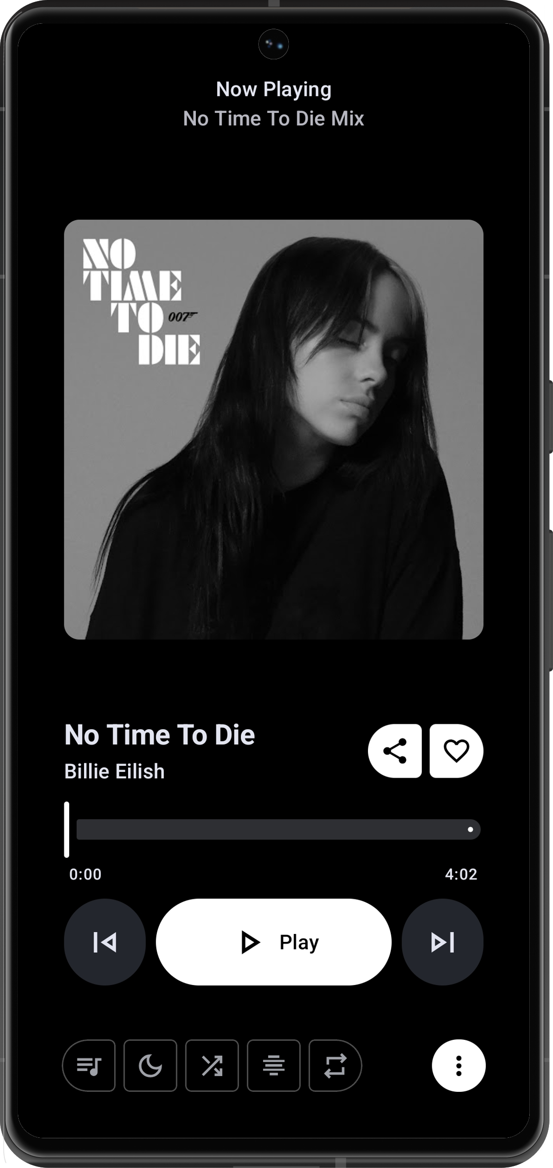 Metrolist App Interface